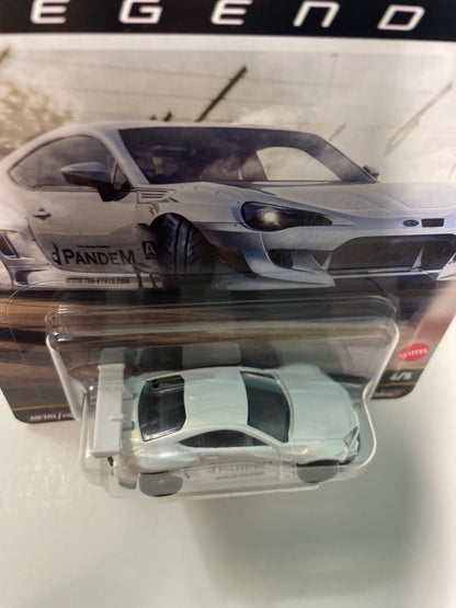 Hot Wheels 1/64 Car Culture Circuit Legends Pandem Subaru BRZ White - Damaged Box - SKU: JBK64
