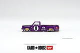 Kaido House x Mini GT 1/64 Chevrolet Silverado Dually KAIDO V1 Purple