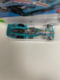 Hot Wheels 1/64 Treasure Hunt Madfast Blue - Damaged Card