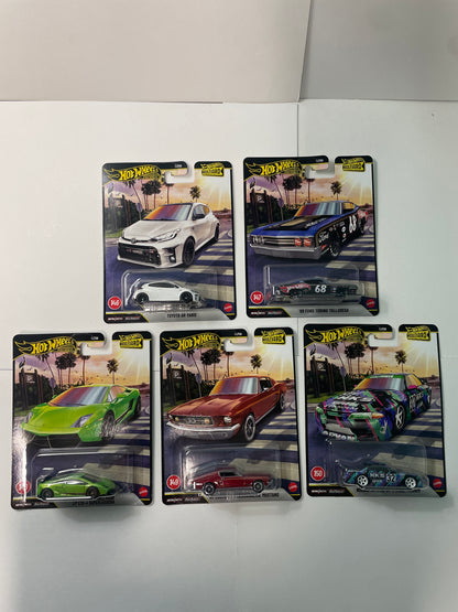Hot Wheels 1/64 2026 Boulevard Mix G - Set Of 5 (GJT68-978G)