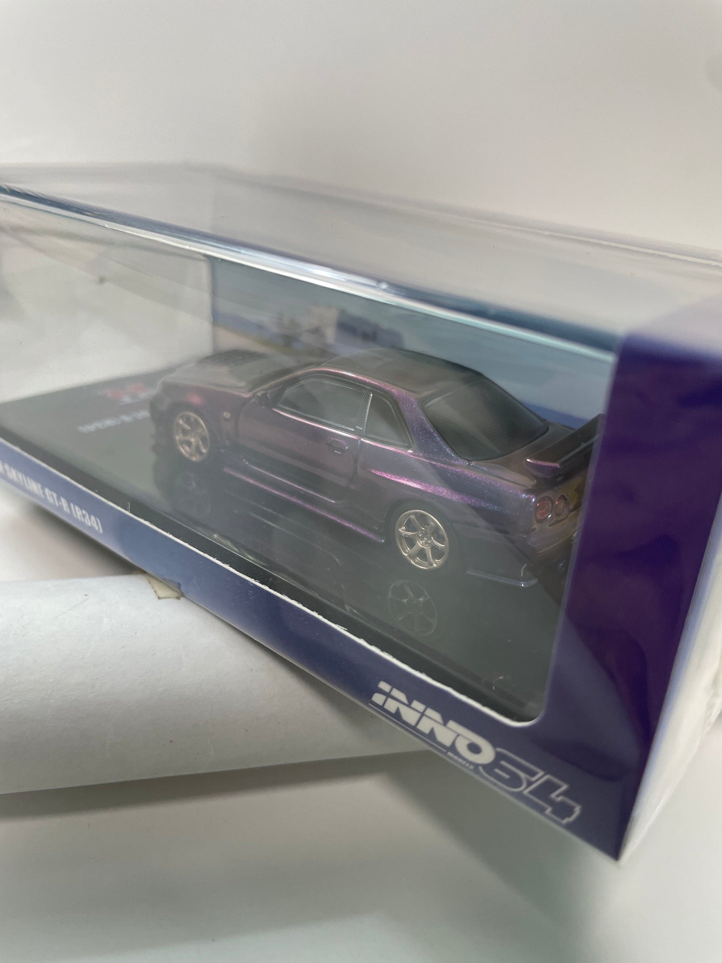 Inno64 1/64 Nissan Skyline GT-R (R34) Midnight Purple II