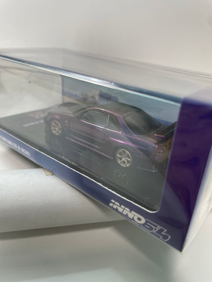 Inno64 1/64 Nissan Skyline GT-R (R34) Midnight Purple II