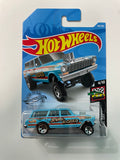 Hot Wheels 1/64 ‘64 Nova Wagon Gasser Blue - Damaged Card