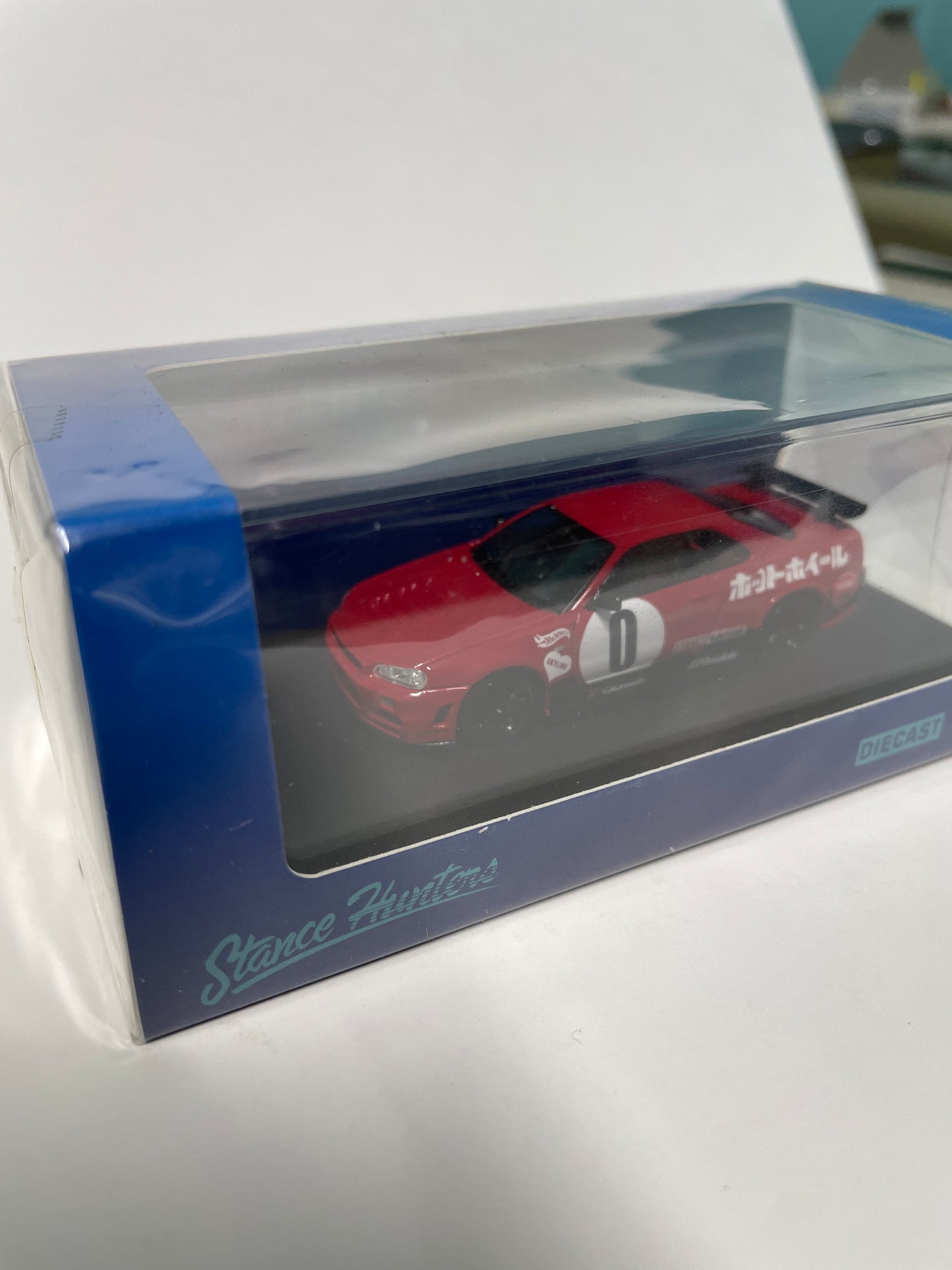 Stance Hunters 1/64 Nissan Skyline GTR (BNR34) Red Need for Speed