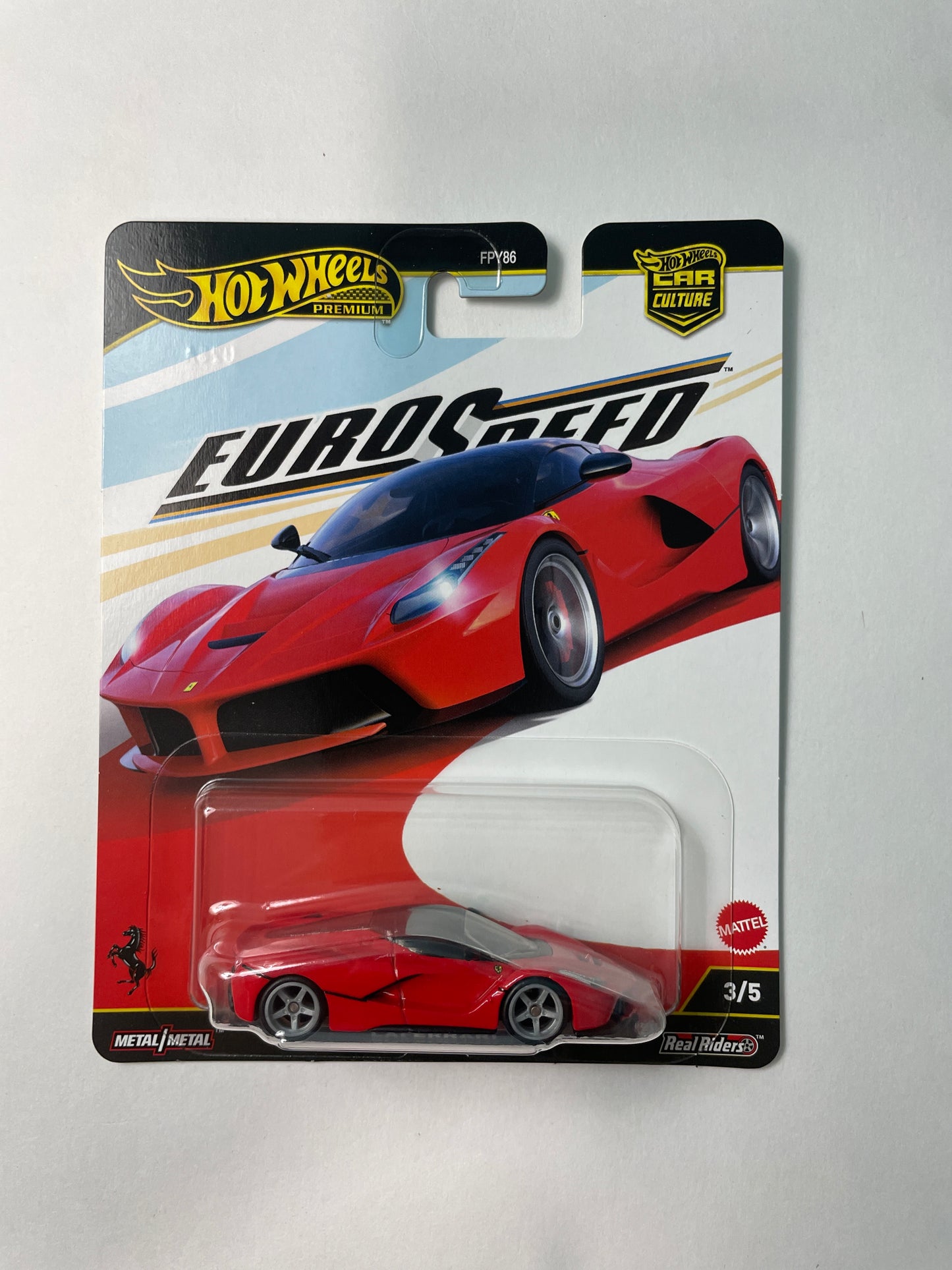 Hot Wheels 1/64 Car Culture Euro Speed (FPY86-961L) Set of 5