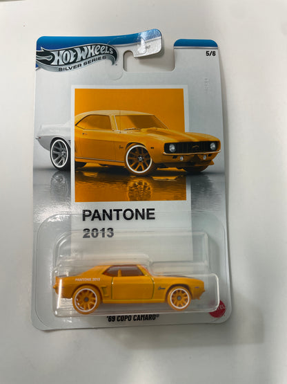 Hot Wheels 1/64 Silver Series Pantone 2013 '69 Copo Camaro Yellow - JKY50