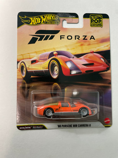 Hot Wheels 1/64 Pop Culture Forza '66 Porsche 906 Carrera 6 Orange - JHW97