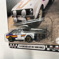 Hot Wheels Boulevard ‘78 Ford Escort RS 1800 MK2 White