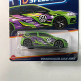 Hot Wheels 1/64 Neon Speeders Volkswagen Golf MK7 Green