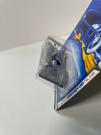 Hot Wheels 1/64 Cadillac LMP Silver - Damaged Box