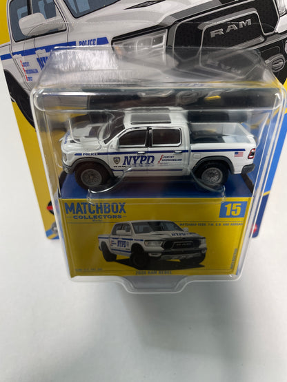 Matchbox Collectors 1/64 2020 Ram Rebel White
