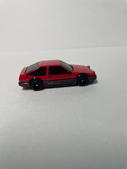 *Loose* Hot Wheels 1/64 Premium Car Culture Team Transport Toyota AE86 Sprinter Trueno Red & Black