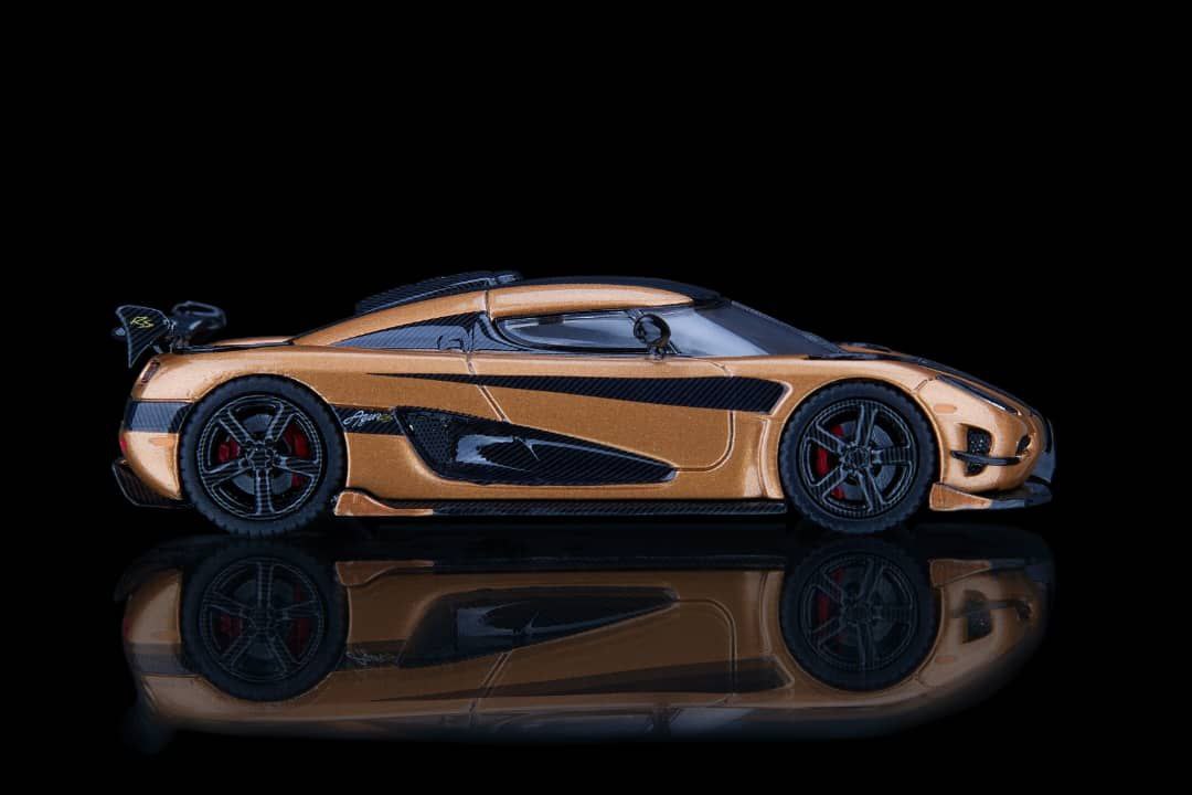 SmallCar Art 1/64 Koenigsegg Agera RS Bronze