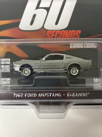 Greenlight Hollywood 1/64 Gone In 60 Seconds 1967 Ford Mustang - Eleanor Grey - 44742