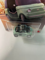 Matchbox 1/64 2024 Fiat Topolino Green - Damaged Card