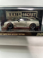 Inno64 1/64  Nissan GT-R (R35) Top Secret Malaysia Diecast Expo 2024 Special Edition Green