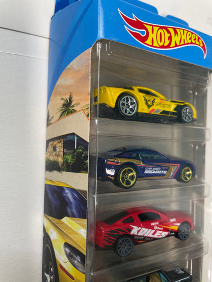 Hot Wheels 1/64 5 Pack Car Meet - Damaged Box