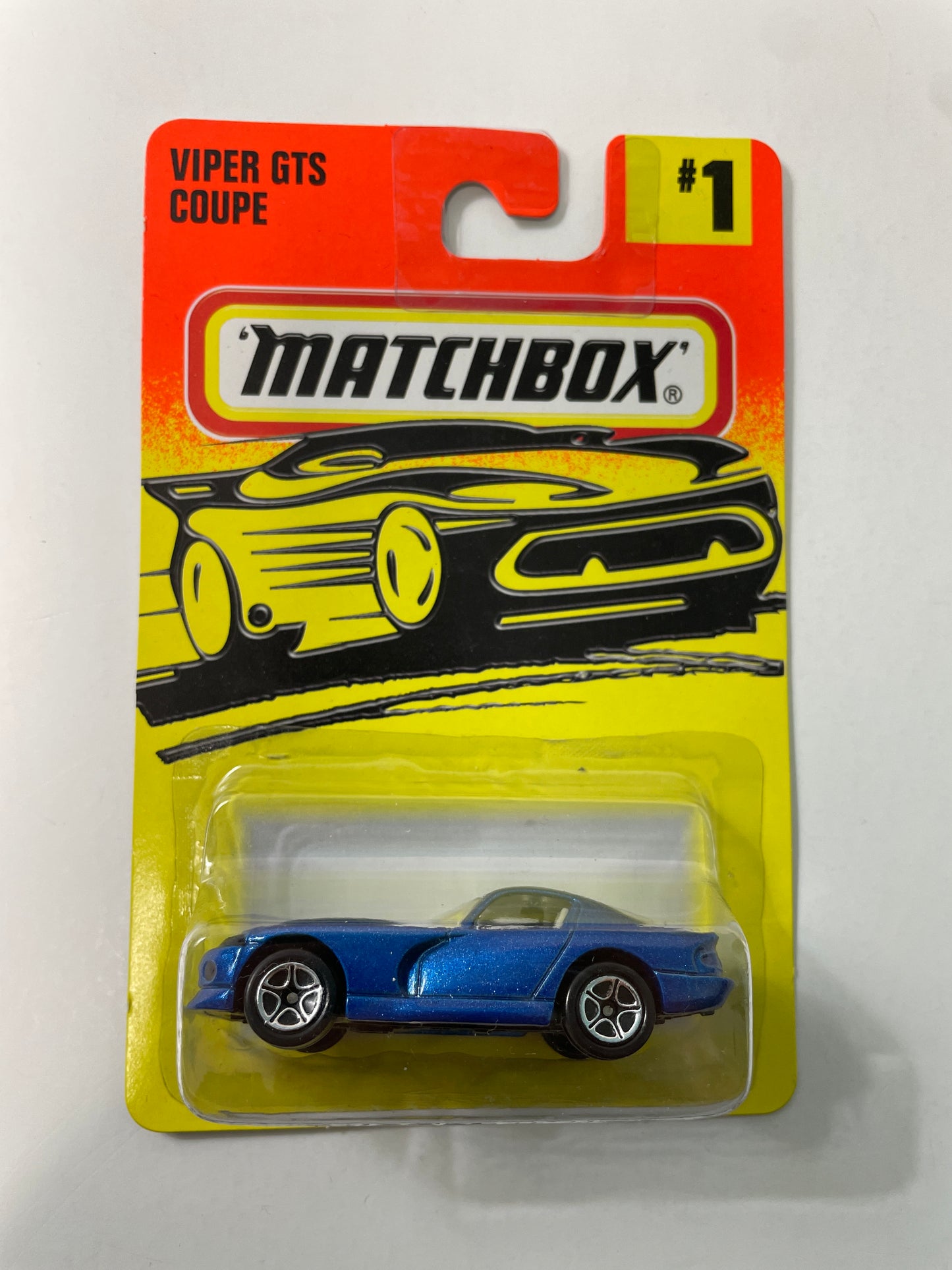 Matchbox 1/64 Dodge Viper GTS Coupe Blue
