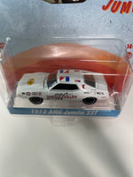 Greenlight 1/64 Hobby Exclusive Astro Spiral Jump 1972 AMC Javelin SST White