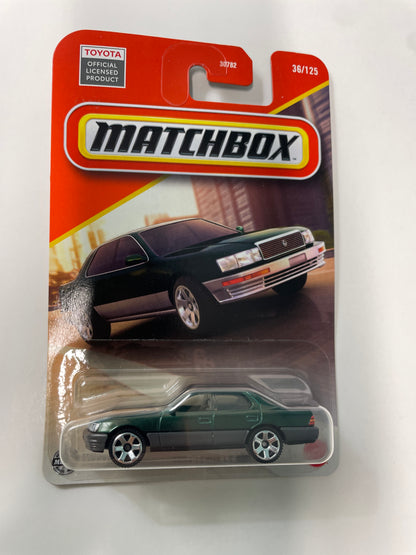 Matchbox 1/64 1994 Lexus LS 400 Green