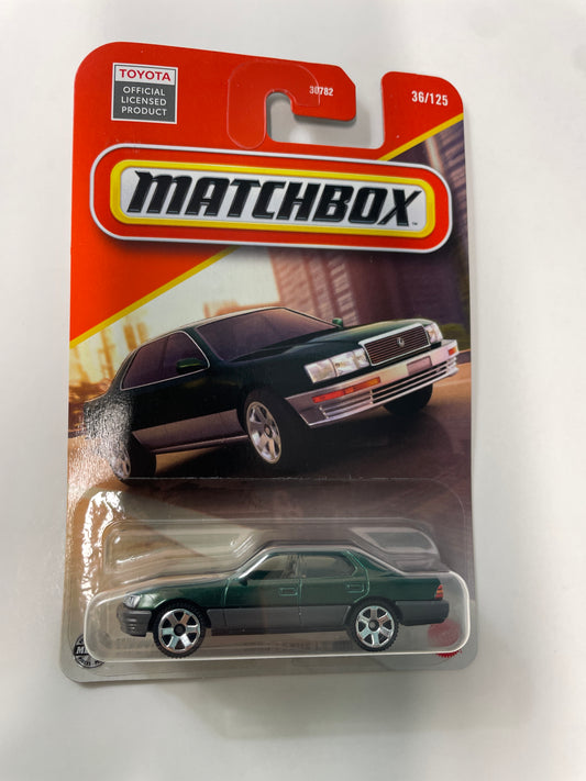 Matchbox 1/64 1994 Lexus LS 400 Green