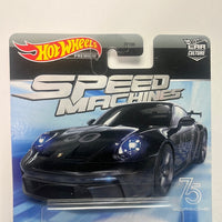 *Chase* Hot Wheels 1/64 Car Culture Speed Machines Porsche 911 GT3 Black