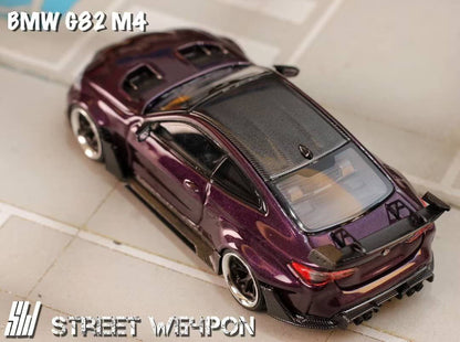 Street Weapon 1/64 BMW M4 Purple