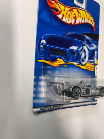 Hot Wheels 1/64 Cadillac LMP Silver - Damaged Box