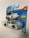 Hot Wheels 1/64 Porsche 934.5 Short Card White - Damaged Card