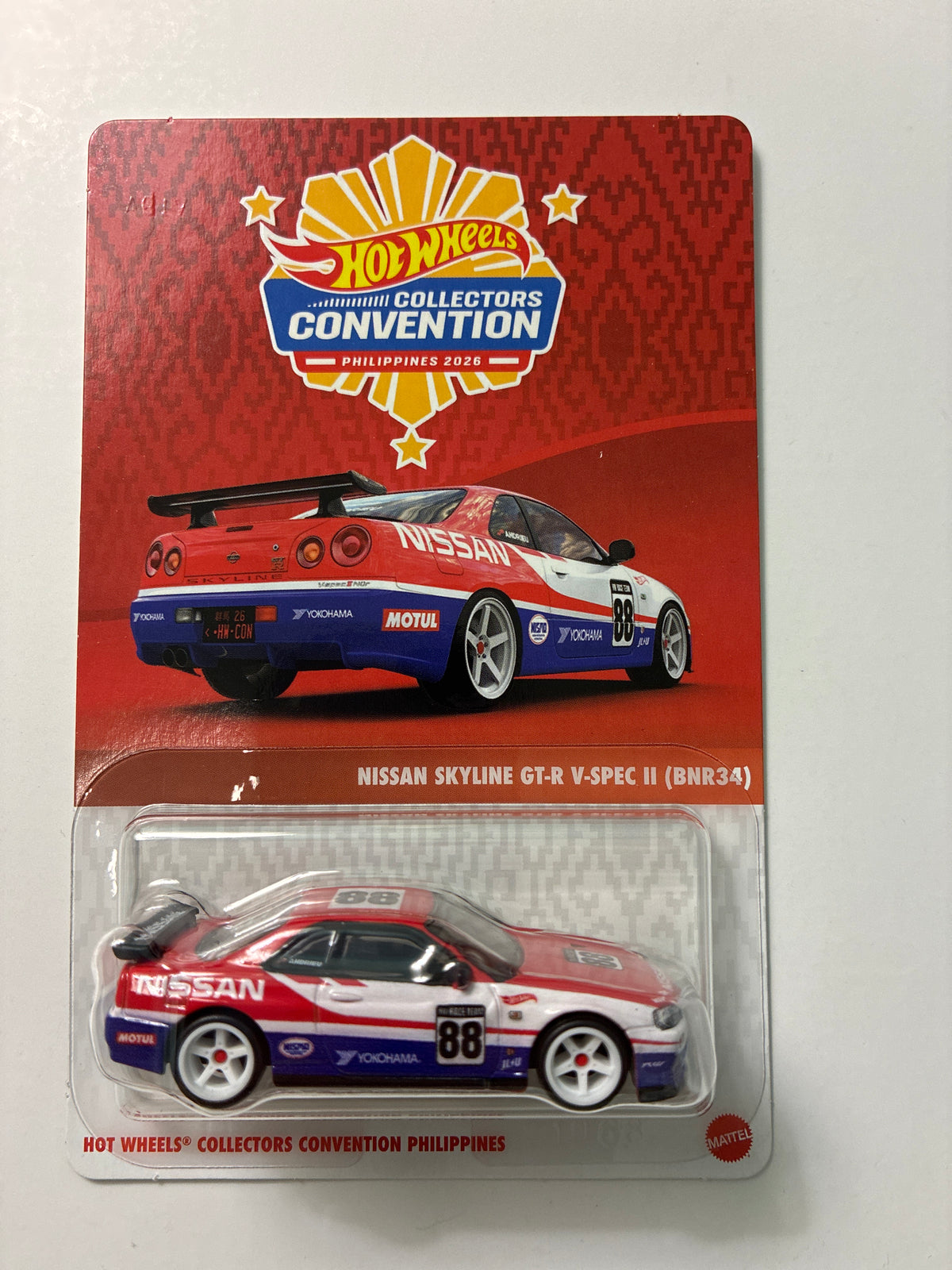 Hot Wheels 1/64 Philippine Hot Wheels Collectors Convention 2026 Kit (Read Description)