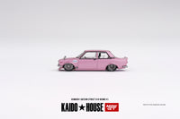 Mini GT x Kaido house 1/64 Datsun 510 Street Nismo V1 Pink