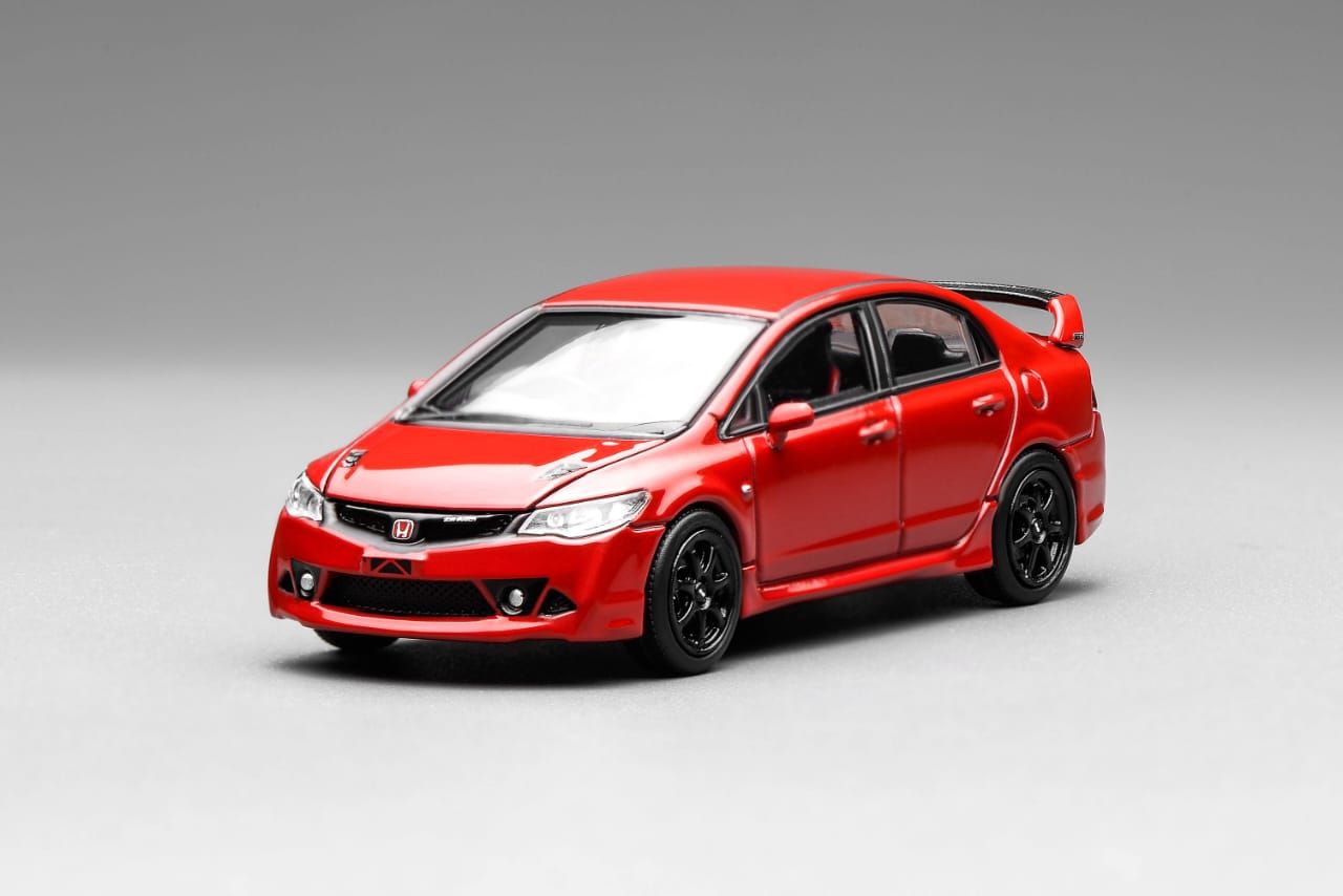Motorhelix 1/64 Honda Civic (FD2) Mugen RR Red - M65410
