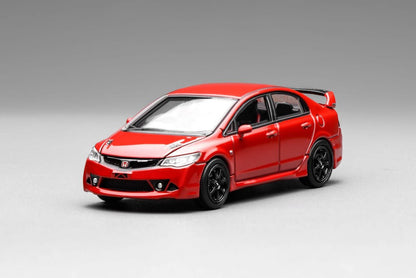 Motorhelix 1/64 Honda Civic (FD2) Mugen RR Red - M65410