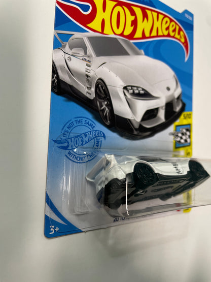 Hot Wheels 1/64 ‘20 Toyota GR Supra White Pandem - Damaged Box