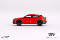 Mini GT 1/64 Lamborghini Urus Performante Rosso Mars Red