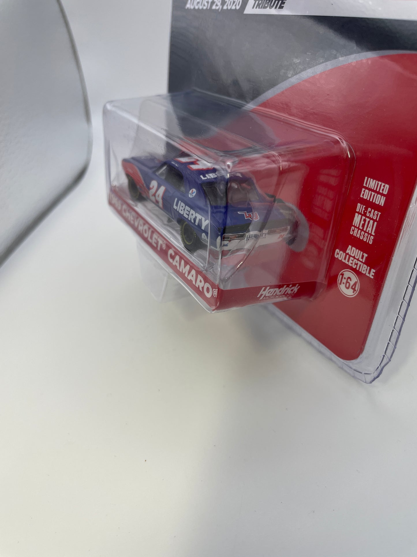 Greenlight 1/64 Hobby Exclusive Hendrick Motorsports William Byron 1969 Chevrolet Camaro #24 Blue & Red