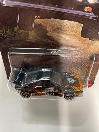 Hot Wheels 1/64 Silver Series Rally Racers Lancia Rally/ Rallye 037 Black - JNF48