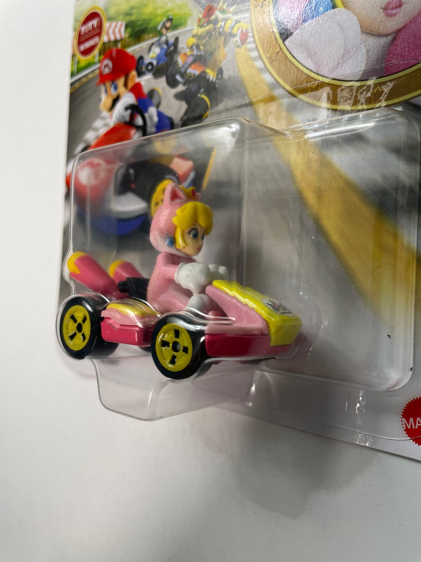 Hot Wheels 1/64 Mario Kart Cat Peach Standart Kart
