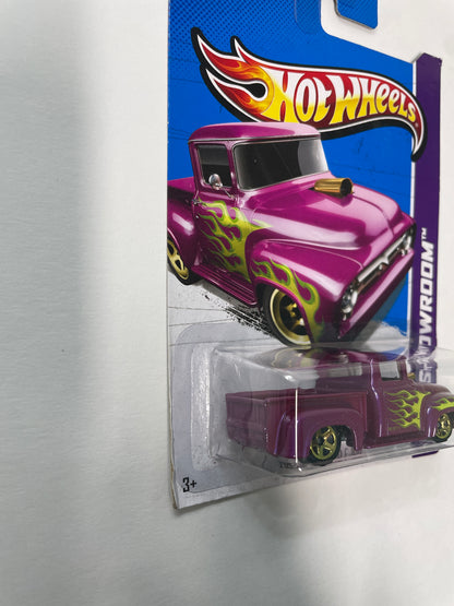 Hot Wheels 1/64 Custom ‘56 Ford F-100 Pink - Damaged Box