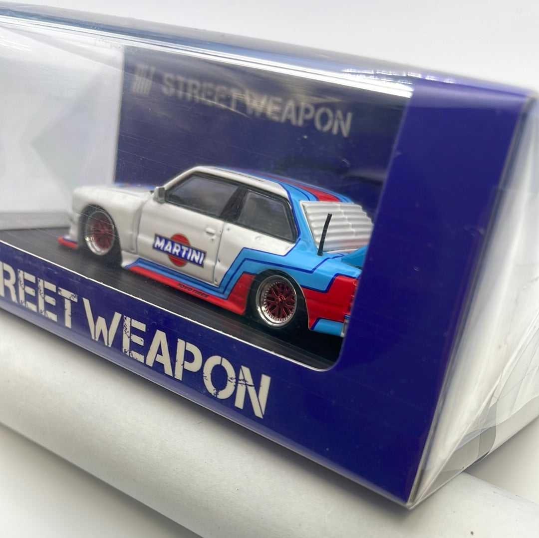 1/64 Street Weapon BMW LTO E30 Martini