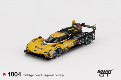 Mini GT 1/64 Cadillac V-Series.R #01 2024 IMSA Sebring 12 Hrs Cadillac Racing Yellow & Black - MGT01004