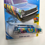 Hot Wheels 1/64 ‘64 Chevy Nova Wagon Blue