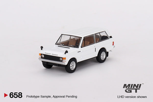 Mini GT 1/64 Range Rover Davos White