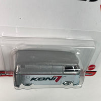 Hot Wheels 1/64 Pop Culture Koni Volkswagen T1 Panel Bus Silver