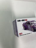 Mini GT x Kaido House 1/64 Nissan Skyline 2000GT-R (KPGC10) Kaido Works V1 Silver - Damaged Box