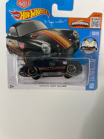 Hot Wheels 1/64 Porsche 356A Outlaw Short Card Black