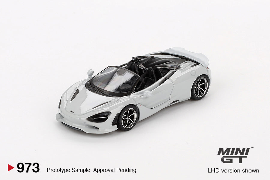 Mini GT 1/64 McLaren 750S Spider Cirrus Grey - MGT00973