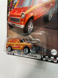 Hot Wheels 1/64 Boulevard Ford Transit Supervan Orange