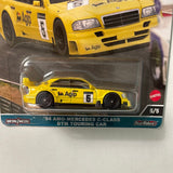 Hot Wheels 1/64 Car Culture Race Day ‘94 AMG- Mercedes C-Class DTM Touring Car Yellow