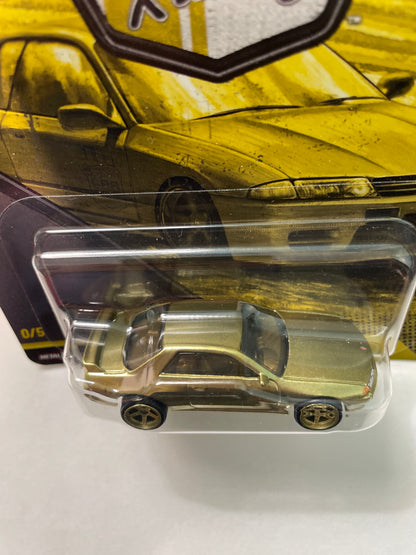 *Chase* Hot Wheels 1/64 Car Culture 2026 Mix T Vintage Racing Nissan Skyline GT-R (BNR32) Gold - JKF23